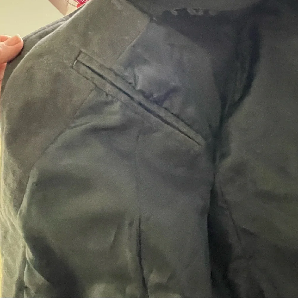 REI CO-OP Jacket Utility Button Up Lined Heavy Flannel Dark Gray sz 50 - Picture 8 of 14